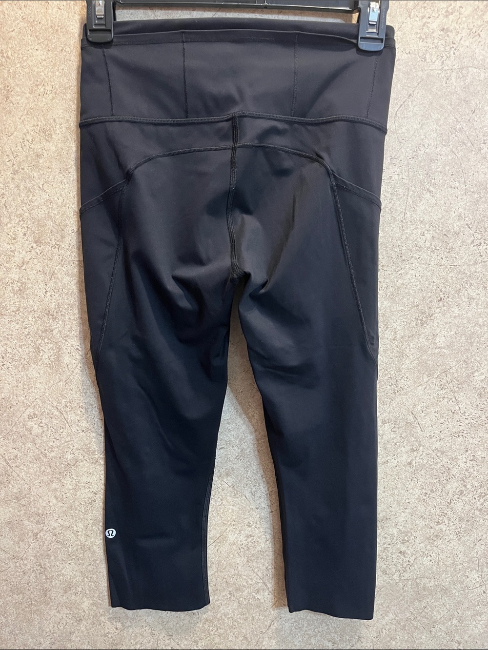 lululemon athletica Black High-Rise Cropped Leggings